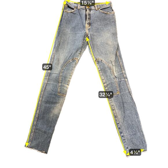 Hac Tac-Womens Jodhpurs HT146 (Horse Riding Jeans) Denim-UK size 18(34 waist) - Picture 2 of 13